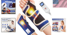 Load image into Gallery viewer, Ergonomic Heating Pad for Wrist Pain - Full Coverage, Timer &amp; Digital Control