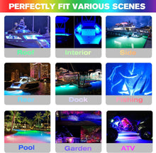 Load image into Gallery viewer, Durable 50W 27 LED Stainless Steel Boat Lights - Marine Waterproof 2PC Set