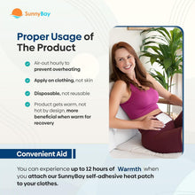 Load image into Gallery viewer, Long-Lasting Adhesive Heat Patches - Non-Toxic Warmth for Stiff Joints &amp; Muscles