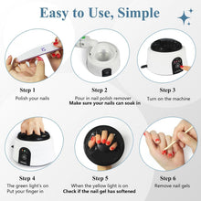 Load image into Gallery viewer, Home Gel Nail Remover Soaking Bowl with Brush - Efficient &amp; Odor-Free Treatment