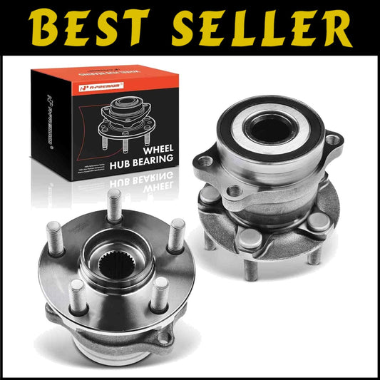 Durable 2-Pack Rear Wheel Bearing Hub Assembly for Subaru Vehicles 2012-2021
