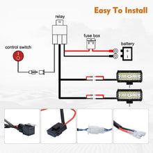 Load image into Gallery viewer, IP68 Waterproof LED Light Bar with 48,000 Lumens - Universal Fit for Vehicles