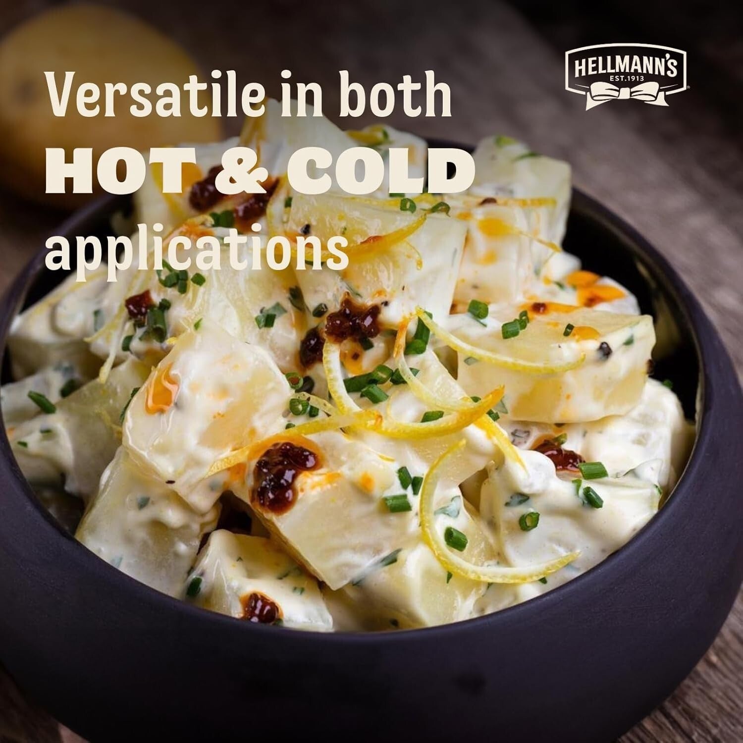 Hellmann’s Real Mayonnaise - Cage-Free, Gluten-Free in 12 Pack Squeeze Bottles