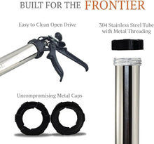 Load image into Gallery viewer, Complete Jerky Gun Kit: 15-Inch Stainless Steel Barrel with Tapered Sausage Tips