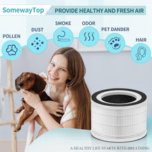 Load image into Gallery viewer, Hassle-Free 4-Pack H13 HEPA Filter Replacement for A-Floia &amp; Mooka Air Purifiers