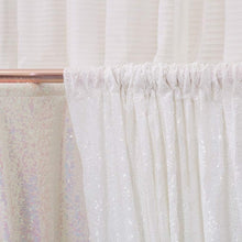 Load image into Gallery viewer, Elegant 8x8 Ft White Sequin Background - Ideal for Birthday &amp; Wedding Decor