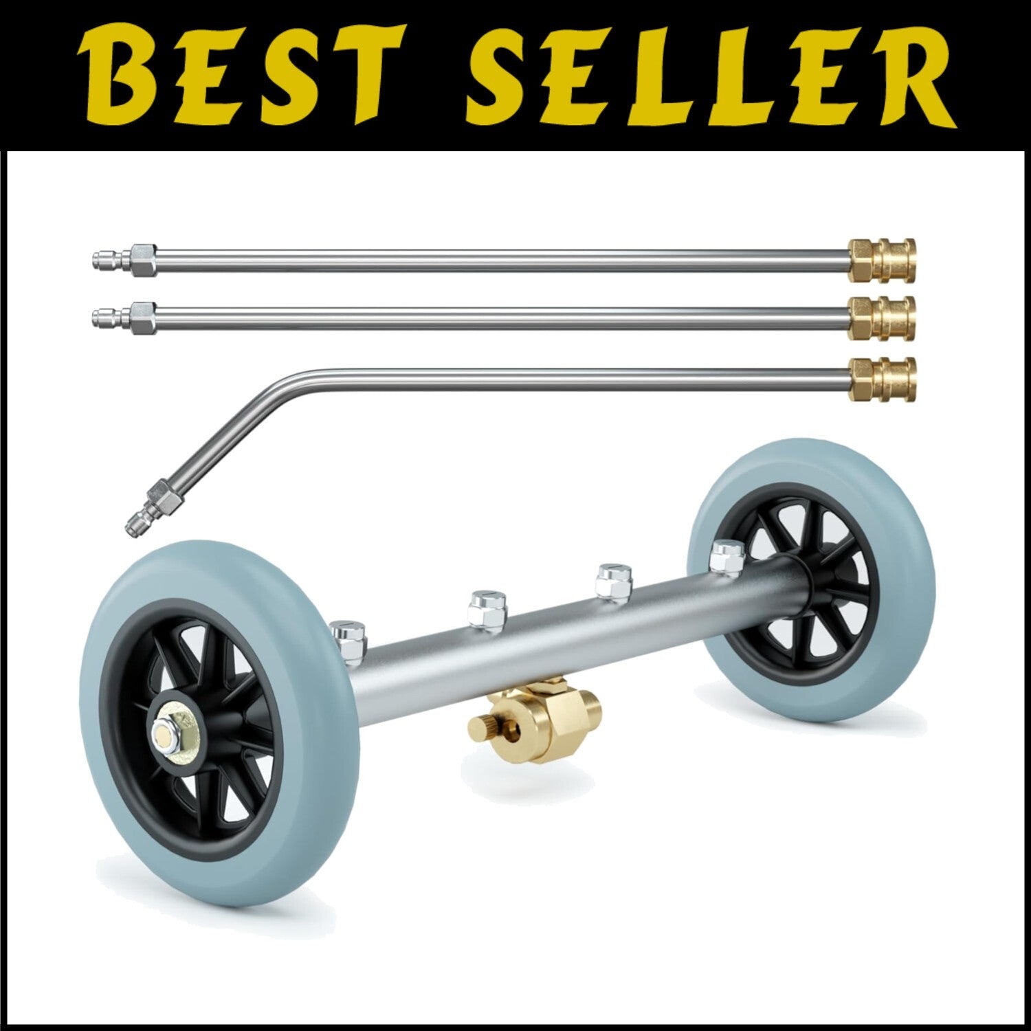 Car Wash Water Broom & Undercarriage Cleaner - Effortless Vehicle Maintenance