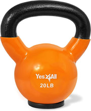 Load image into Gallery viewer, Women’s Fitness Kettlebell Set with Rubber Base | Durable Strength Training Gear