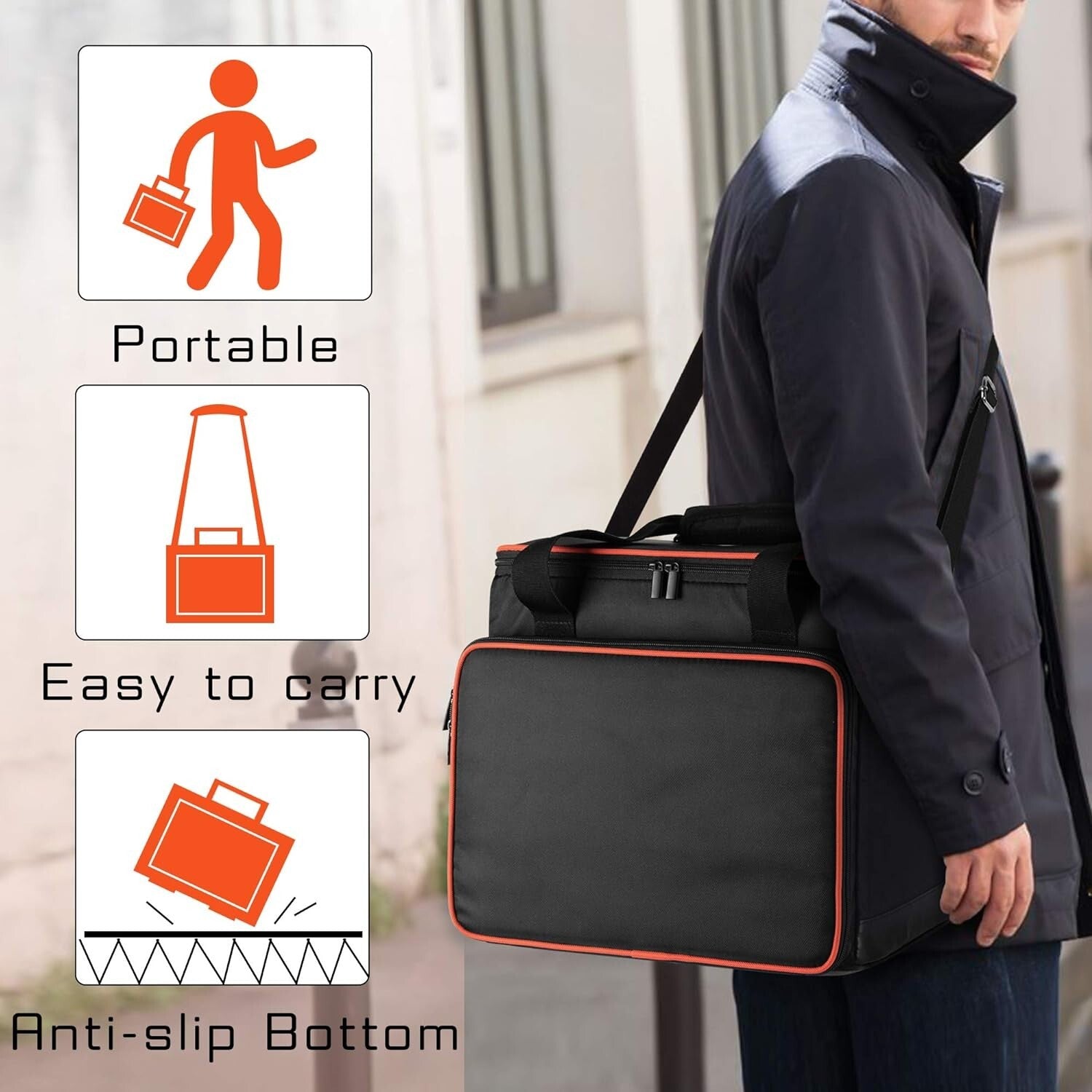 Travel-Friendly Carrying Case for Jackery Explorer 1000 - Lightweight & Compact