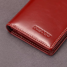 Load image into Gallery viewer, Compact Vintage Leather Business Card Holder - Stylish &amp; Functional Card Case