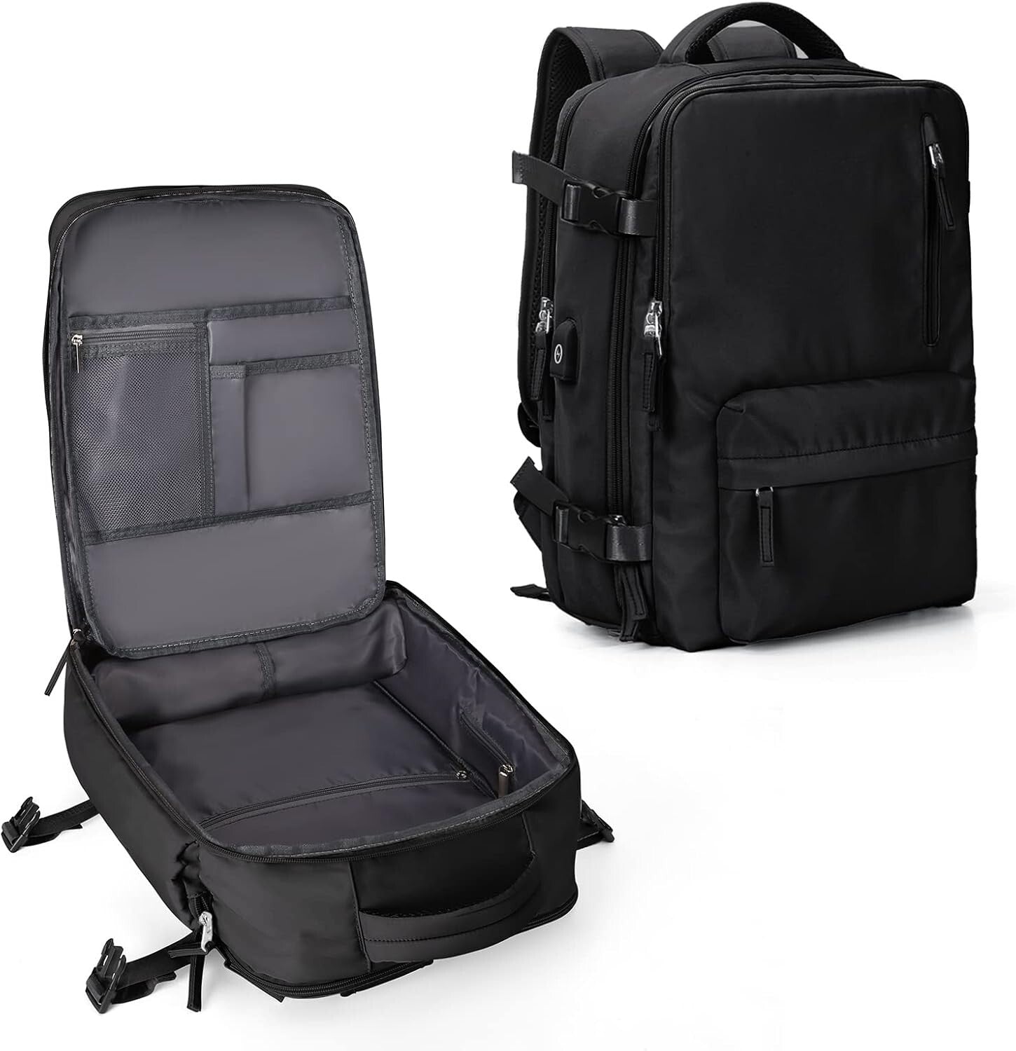 Professional Large Backpack for Business & Travel - Quick Access Design