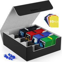 Load image into Gallery viewer, Waterproof Card Deck Case for TCG, MTG with Magnetic Closure, Large Capacity