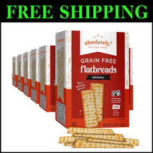 Load image into Gallery viewer, Grain-Free Crunchy Flatbreads - Convenient 12-Pack for Health-Conscious Snackers