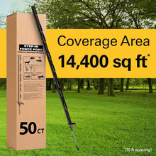 Load image into Gallery viewer, Lightweight &amp; Durable 4-Inch Step-In Fence Post - Ideal for Electric Fencing