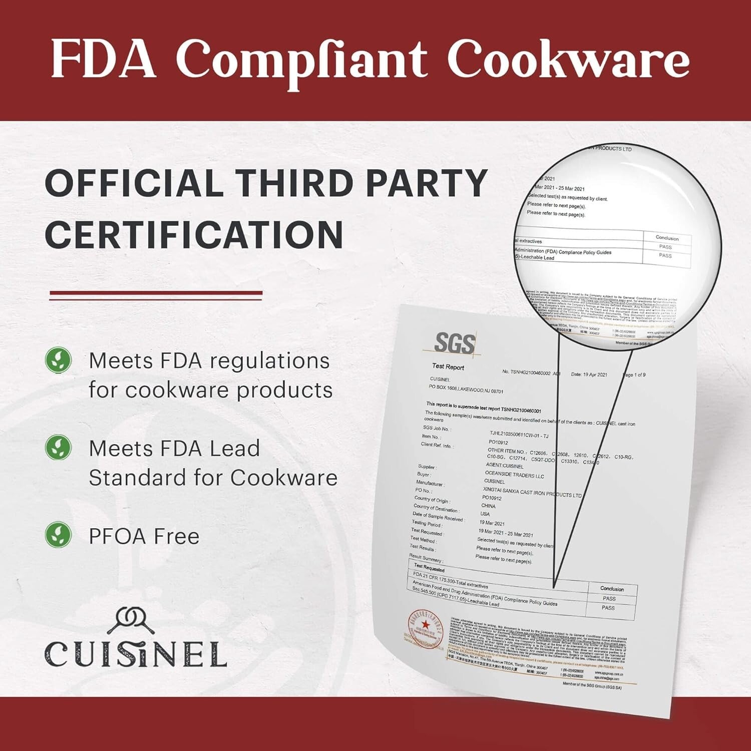 Versatile 5-Quart Cast Iron Dutch Oven with Dual Handles and Silicone Covers