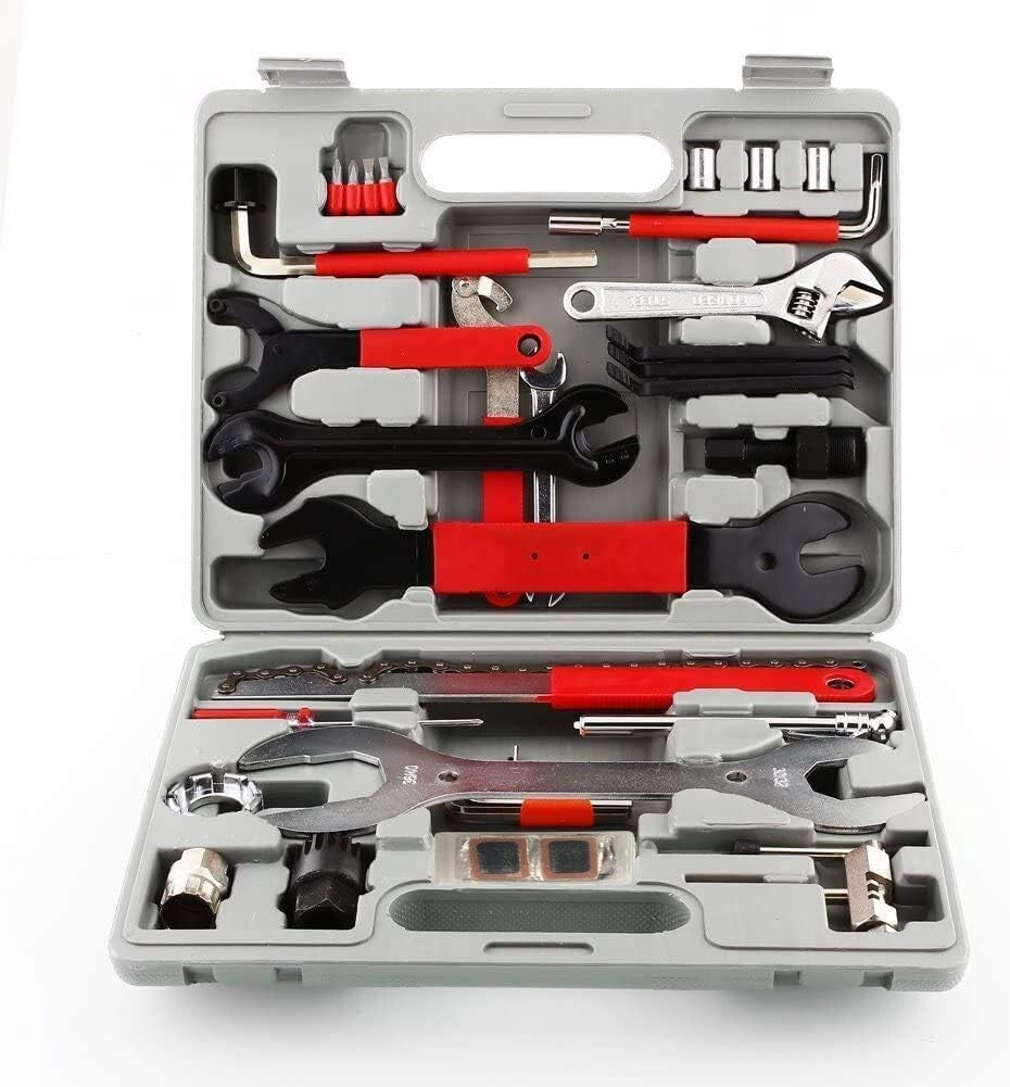 Durable Bicycle Maintenance Tool Set - All-in-One 48 Tools for Easy Repairs
