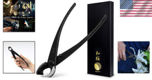 Load image into Gallery viewer, Hand Forged Bonsai Concave Branch Cutter - 8 inch Japanese Tool in Gift Box
