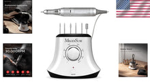 Load image into Gallery viewer, Lightweight Nail Efile with Adjustable Speed - 30000RPM for Acrylic &amp; Gel Nails