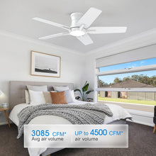 Load image into Gallery viewer, Versatile 42-Inch Indoor/Outdoor Ceiling Fan with Remote and 6 Speed Settings