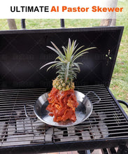 Load image into Gallery viewer, 3-Way Adjustable Vertical Skewer for Tacos, Shawarma &amp; Kabobs - Stainless Steel