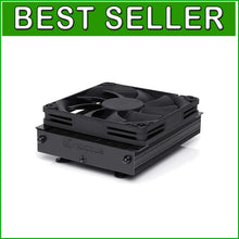 Load image into Gallery viewer, Compact All-Black CPU Cooler for AMD AM4 – Low Noise &amp; High Efficiency