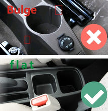 Load image into Gallery viewer, Universal Black Leather Armrest Box with 7 USB Ports &amp; Retractable Cup Holder