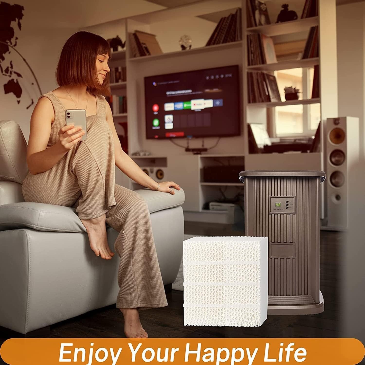 Comprehensive 1043 AIRCARE Humidifier Wick Filter Set - Fits Multiple Models