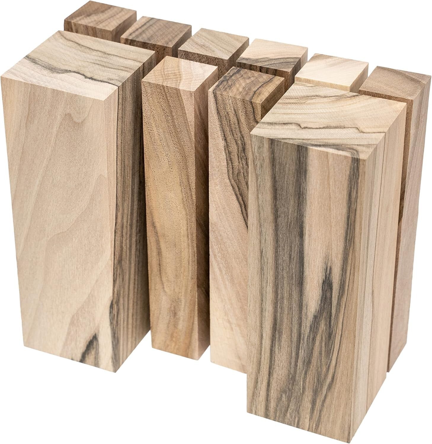 10 Premium Wooden Blocks for Carving Projects - Smooth Edges & Easy Crafting