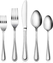 Load image into Gallery viewer, Complete Bead Pattern Stainless Steel Cutlery Set - 60 Pieces for Stylish Dining