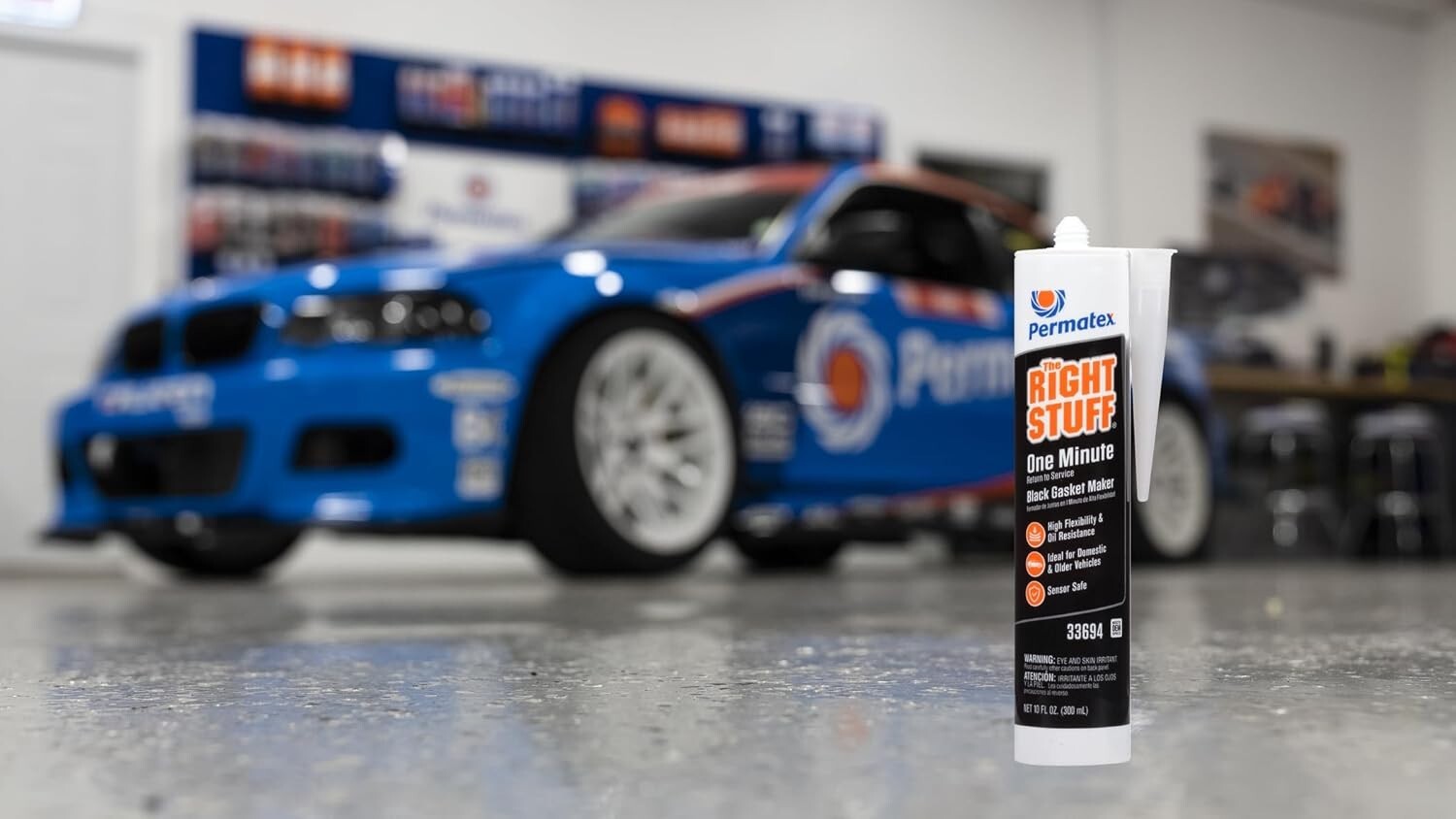 Elastomeric Rubber Gasket Maker - 10.1 oz (6 Pack) - High-Performance Solution