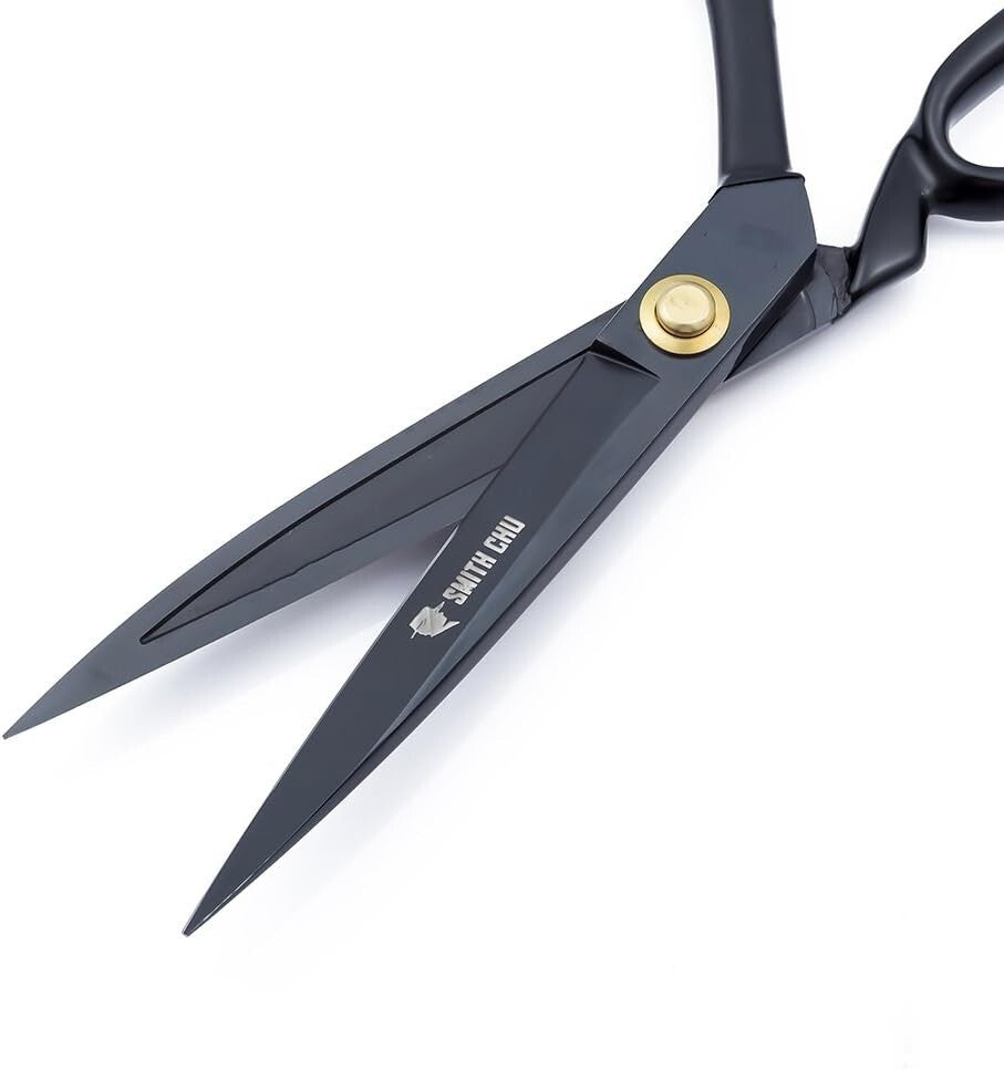 Precision 11-Inch Tailor Scissors - High-Carbon Steel Shears with Ergonomic Grip