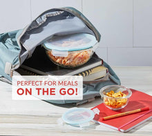 Load image into Gallery viewer, Versatile 5-Piece Glass Bowls with Locking Lids for Meal Prep &amp; Storage