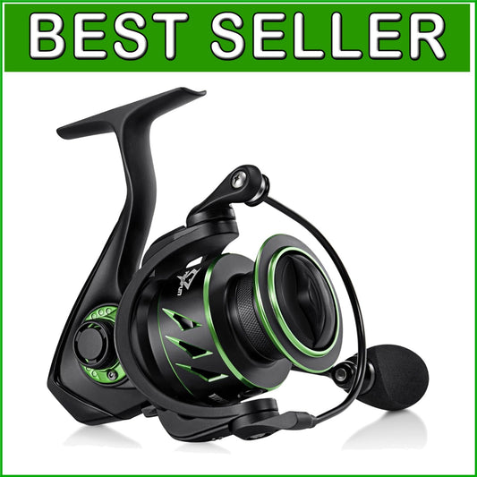 Premium Carbon Fiber Spinning Fishing Reel - 10+1BB, 5.2:1/6.2:1 Gear Ratio