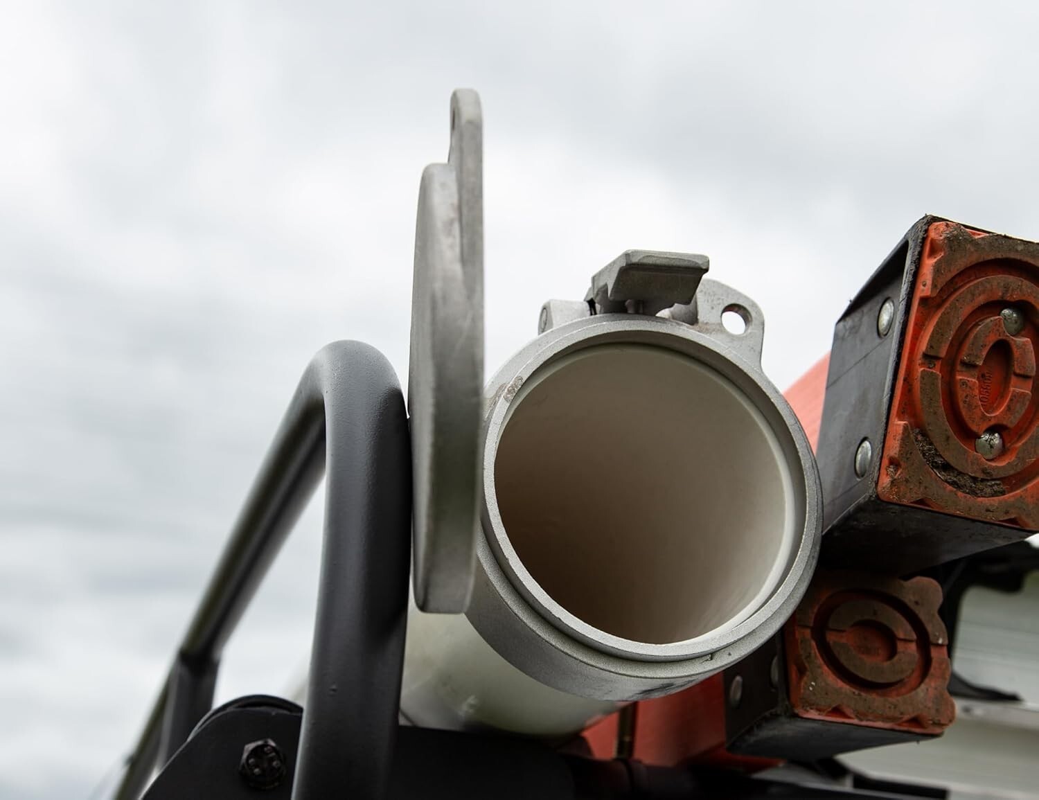 4 Inch PVC Conduit Carrier Kit - Weather-Resistant with Spring-Loaded Latch