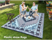 Load image into Gallery viewer, Lightweight Portable Outdoor Rug - 6x9 ft Waterproof Straw Mat for All Occasions