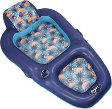 Load image into Gallery viewer, Aqua Luxury Water Lounge – 60x36 Inflatable Pool Float for Ultimate Relaxation