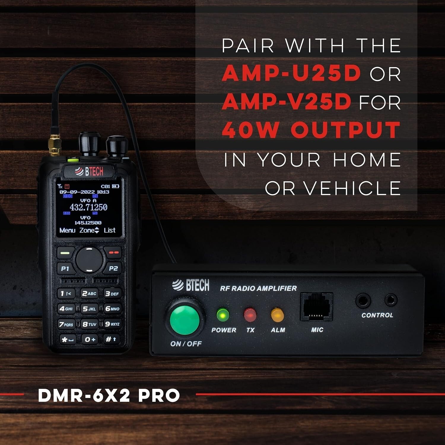 Advanced 7W VHF/UHF Two-Way Radio - Bluetooth, Waterproof & Talker Alias Feature