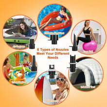 Load image into Gallery viewer, Portable 12V Electric Air Pump with Digital Display for Quick Inflation
