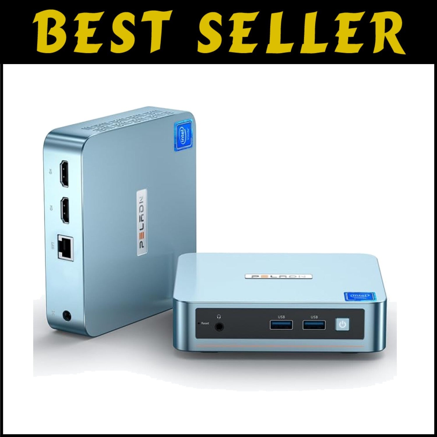 4K HD Intel Mini Desktop - 11th Gen, 16GB RAM, Dual HDMI, Fantastically Compact