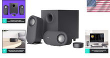 Load image into Gallery viewer, Immersive 80W Bluetooth Computer Speakers with Subwoofer &amp; Wireless Control