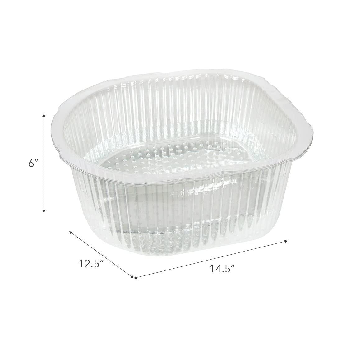 50% Thicker Disposable Pedi Bath Liners - 100 Count for Ultimate Hygiene