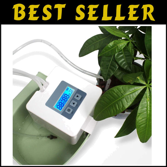 Compact USB and Battery-Powered Plant Watering System with Digital Timer