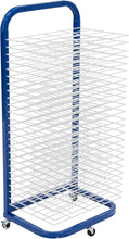 Load image into Gallery viewer, Portable Art Drying Rack with 25 Shelves - Wall Mountable for Efficient Storage