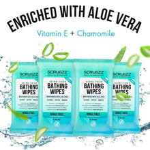 Load image into Gallery viewer, Extra Large No-Rinse Bath Wipes - 120 Disposable Cleansing Wipes for Adults