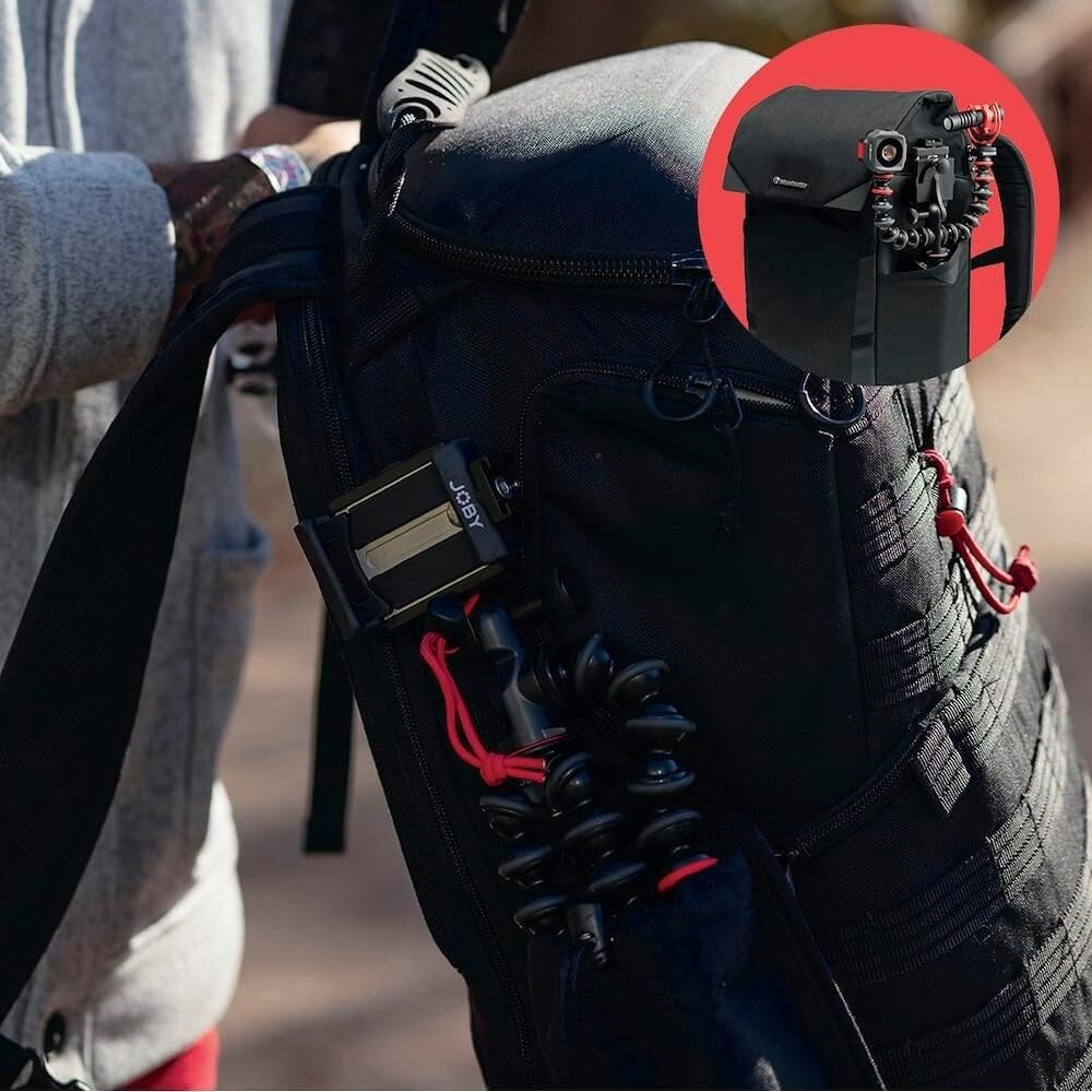 Lightweight GorillaPod Mobile Vlog Kit with Customizable Features & LED Light