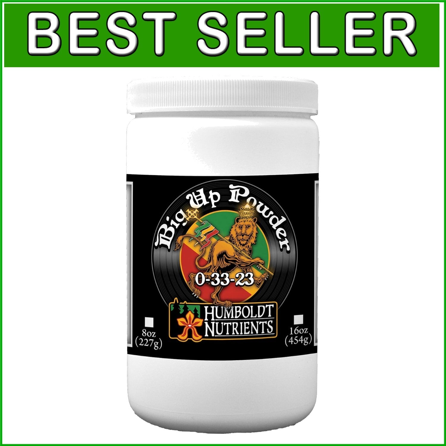 Big Up Powder, 16 Oz Bloom Booster - Unlock Your Plants' Flowering Potential