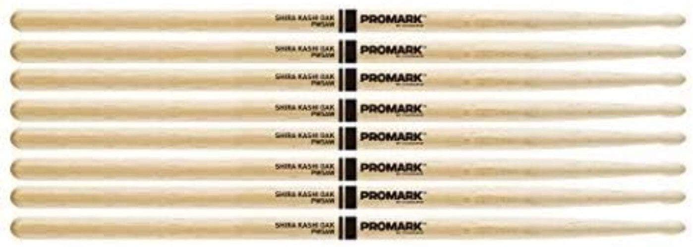 Durable Shira Kashi Oak Classic 5A Drumsticks - Perfect for Every Musician