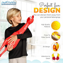 Load image into Gallery viewer, Loud Squeaking 29-Inch Rubber Chicken - Hilarious Novelty Gag for Any Occasion