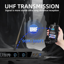 Load image into Gallery viewer, Professional Mono UHF In-Ear Monitor System – 4 Bodypack Receivers Included