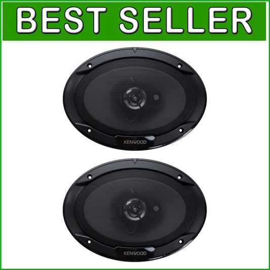 400-Watt 6x9 Flush Mount Coaxial Car Speakers - Easy Install Stereo Pair